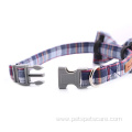 Buckle Cat Dog Collar with Bowtie Adjustable